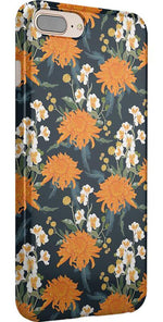 Off Tropic Floral | Exotic Orange Flower Case iPhone Case get.casely 