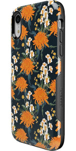 Off Tropic Floral | Exotic Orange Flower Case iPhone Case get.casely 