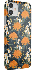Off Tropic Floral | Exotic Orange Flower Case iPhone Case get.casely 