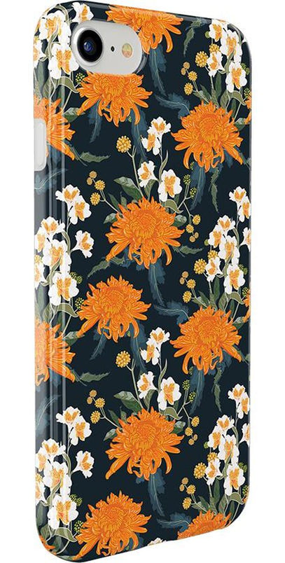Off Tropic Floral | Exotic Orange Flower Case iPhone Case get.casely 