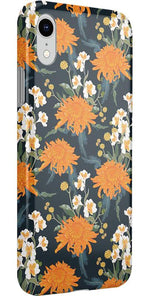 Off Tropic Floral | Exotic Orange Flower Case iPhone Case get.casely 