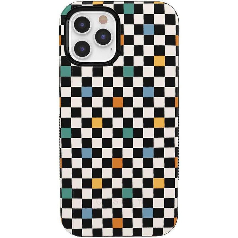 Old Skool | Retro Checkerboard Case iPhone Case get.casely Bold + MagSafe® iPhone 12 Pro Max