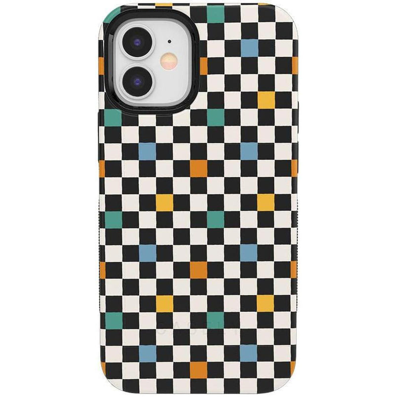 Old Skool | Retro Checkerboard Case iPhone Case get.casely Bold + MagSafe® iPhone 12