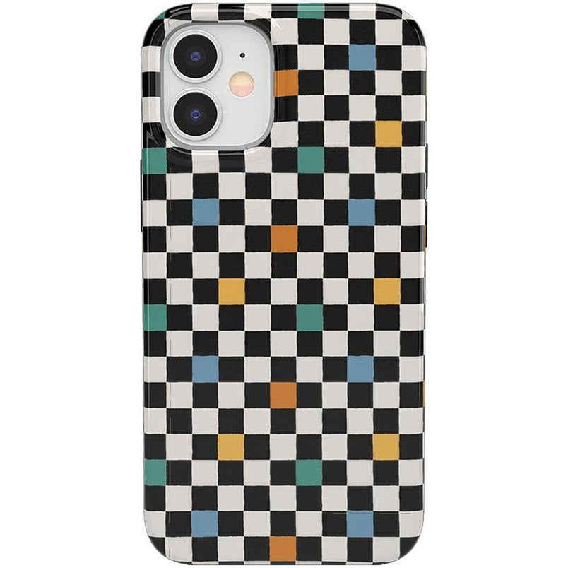 Old Skool | Retro Checkerboard Case iPhone Case get.casely Classic iPhone 12