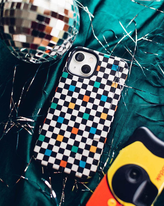 Old Skool | Retro Checkerboard Case iPhone Case get.casely 