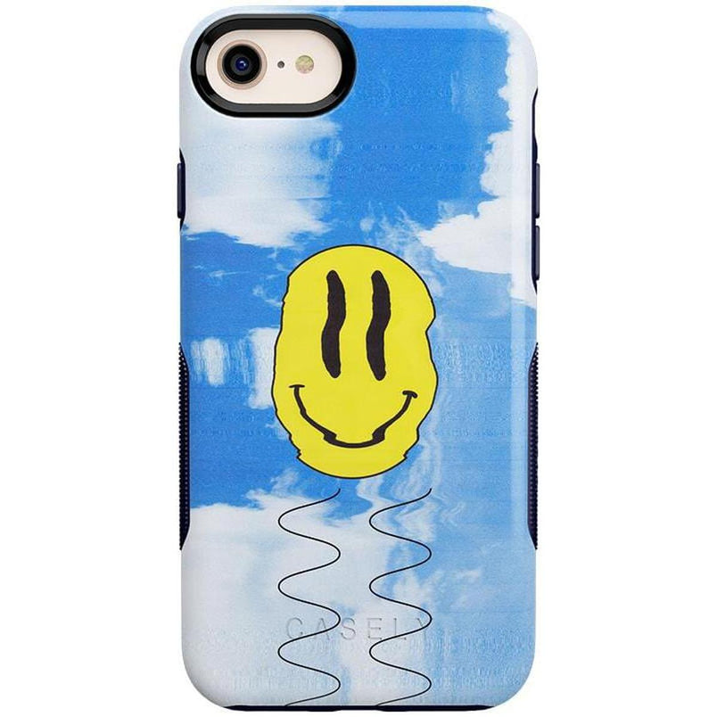 On Cloud Nine | Glitch Smiley Face Case iPhone Case get.casely Bold iPhone SE (2020 & 2022) 