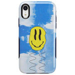 On Cloud Nine | Glitch Smiley Face Case iPhone Case get.casely Bold iPhone XR 