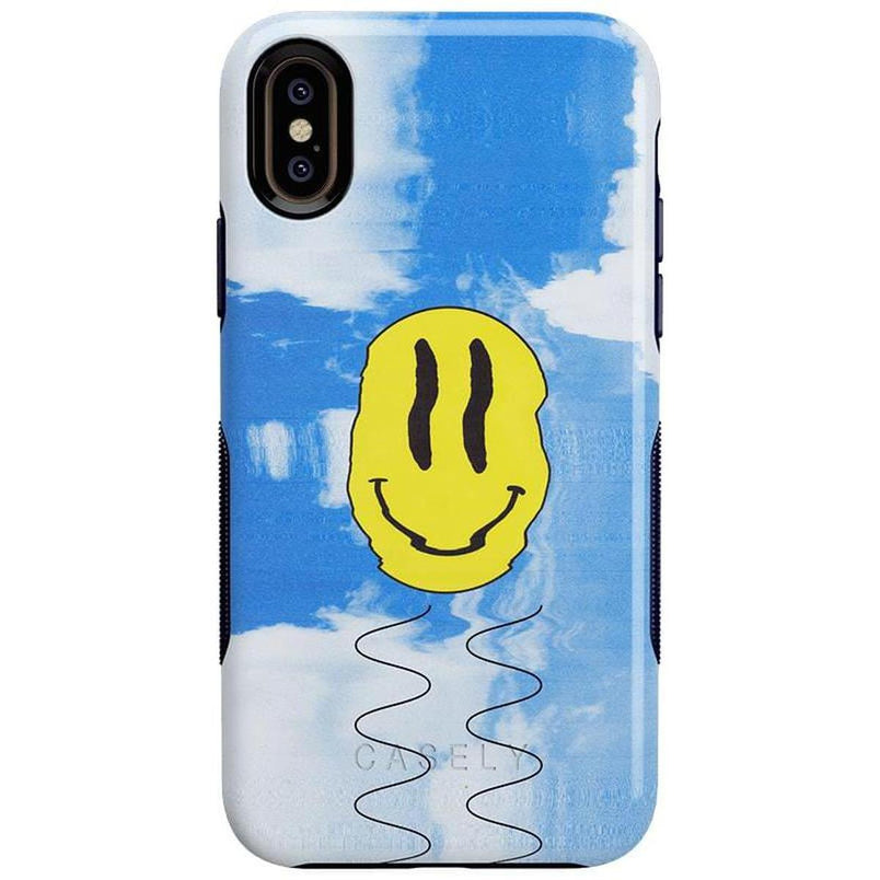 On Cloud Nine | Glitch Smiley Face Case iPhone Case get.casely Bold iPhone XS Max 