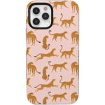 On the Prowl | Pink Leopard Print Case iPhone Case get.casely Bold iPhone 12 Pro 