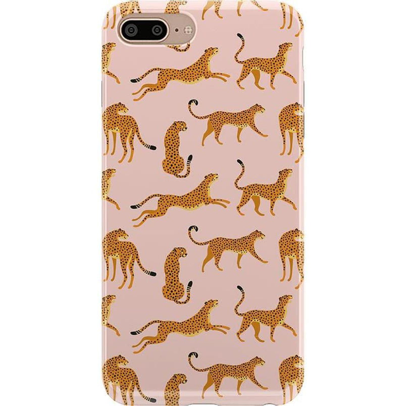 On the Prowl | Pink Leopard Print Case iPhone Case get.casely Classic iPhone 6/7/8 Plus 