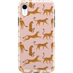 On the Prowl | Pink Leopard Print Case iPhone Case get.casely 