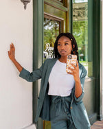 On the Prowl | Pink Leopard Print Samsung Case Samsung Case get.casely 