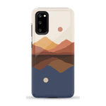 Opposites Attract | Day & Night Colorblock Mountains Samsung Case Samsung Case Casetry Galaxy S20