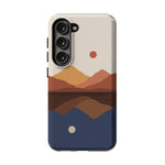 Opposites Attract | Day & Night Colorblock Mountains Samsung Case Samsung Case Casetry Galaxy S23