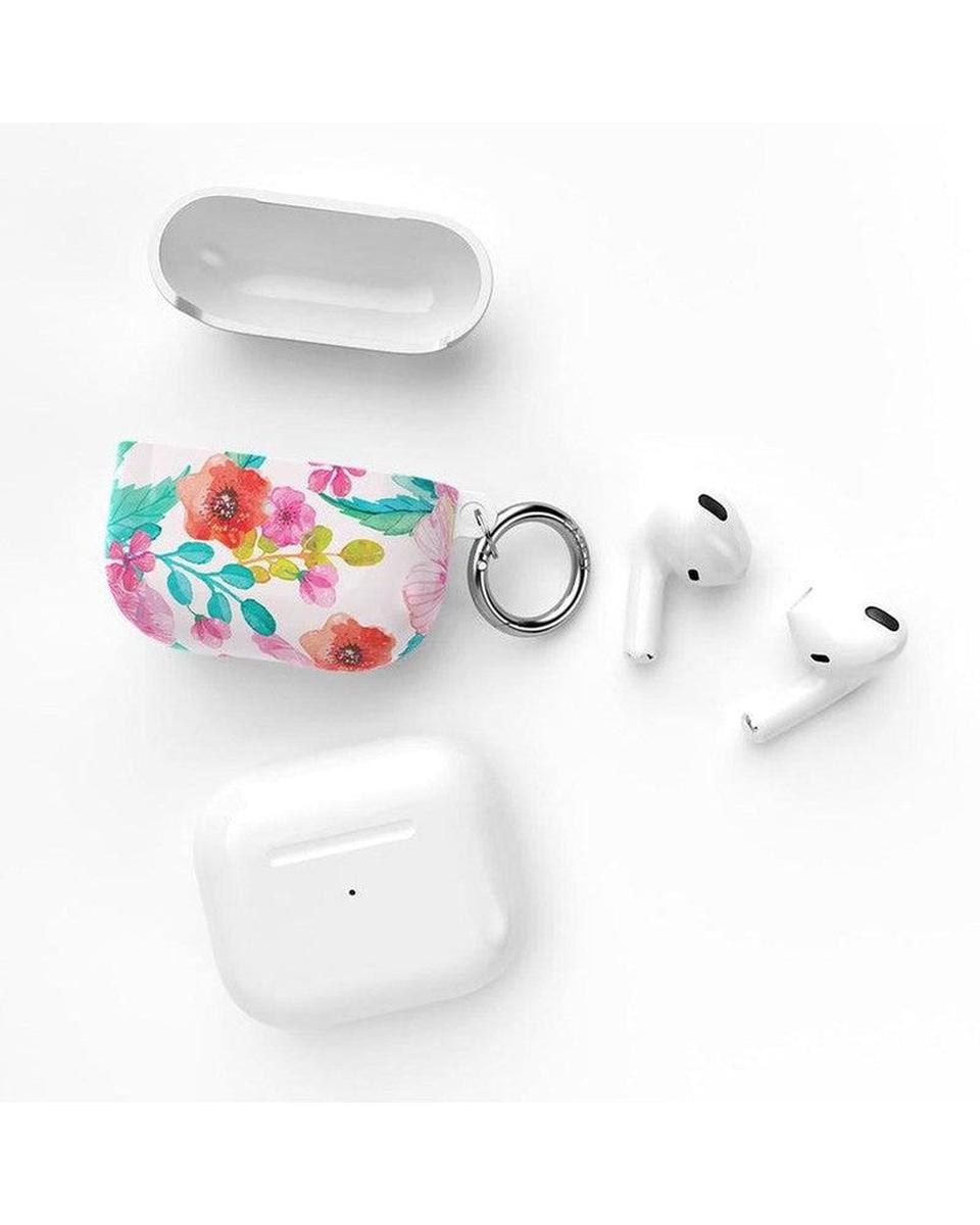 Out and About Light Pink Floral AirPods Case