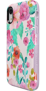 Out And About | Light Pink Floral Case iPhone Case get.casely 