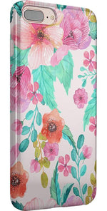 Out And About | Light Pink Floral Case iPhone Case get.casely 