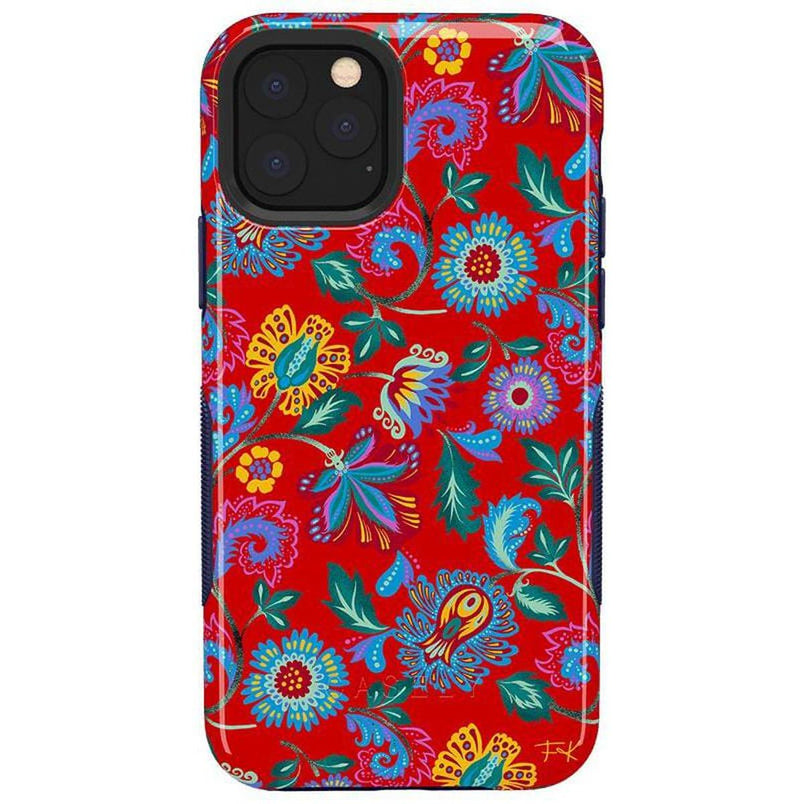 Painted Flowers | Frida Kahlo Floral Case iPhone Case get.casely Bold iPhone 11 Pro Max