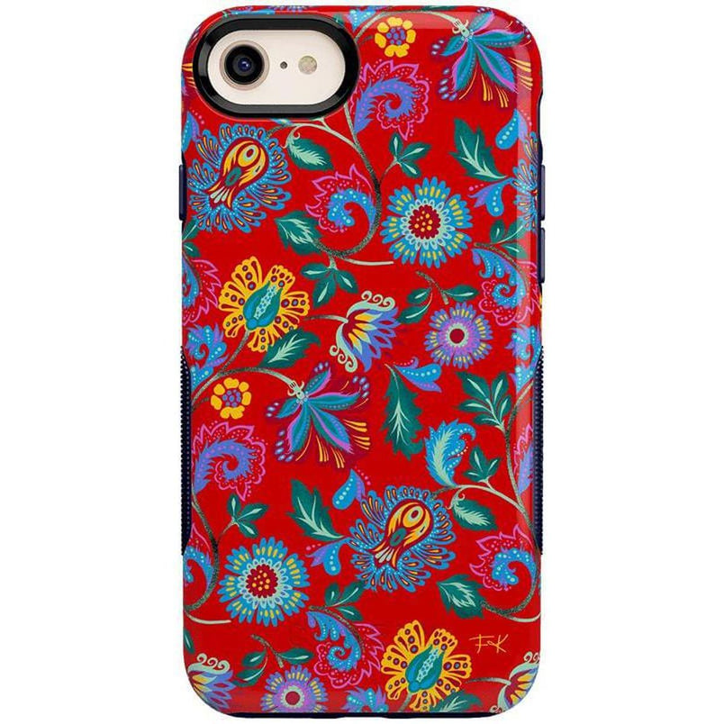 Painted Flowers | Frida Kahlo Floral Case iPhone Case get.casely Bold iPhone SE (2020 & 2022)