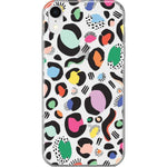 Party Animal | Rainbow Leopard Print Case iPhone Case get.casely Classic iPhone XR 