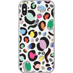 Party Animal | Rainbow Leopard Print Case iPhone Case get.casely Classic iPhone XS Max 