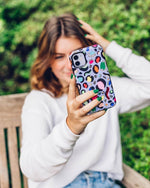 Party Animal | Rainbow Leopard Print Case iPhone Case get.casely 