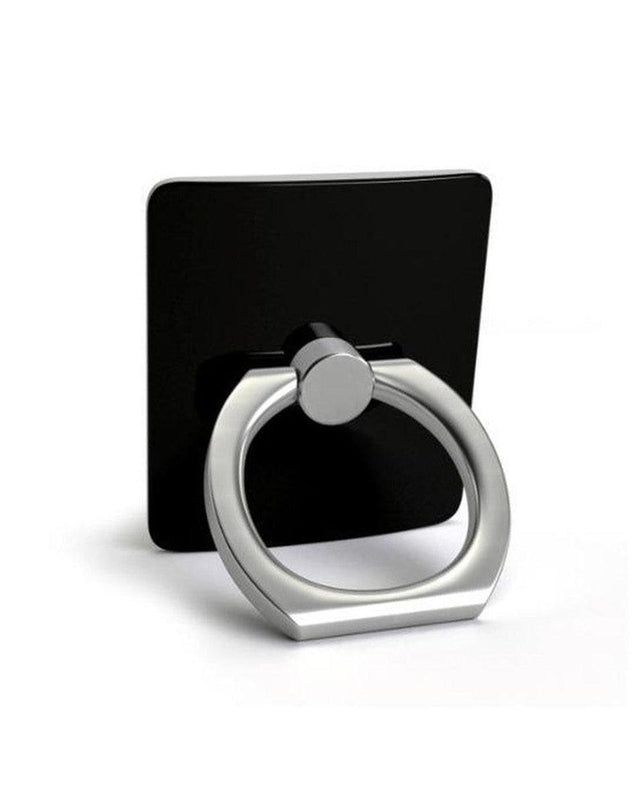 Phone Ring SHOPSTORM_HIDDEN_PRODUCT Casely Club Classic Black iPhone Ring & Kickstand 