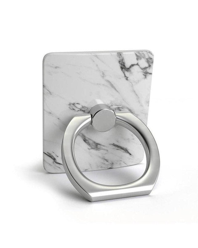 Phone Ring SHOPSTORM_HIDDEN_PRODUCT Casely Club Classic White Marble Phone Ring 
