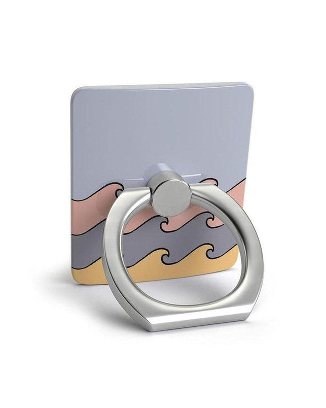 Phone Ring SHOPSTORM_HIDDEN_PRODUCT Casely Club High Tide Layered Ocean Waves Phone Ring 