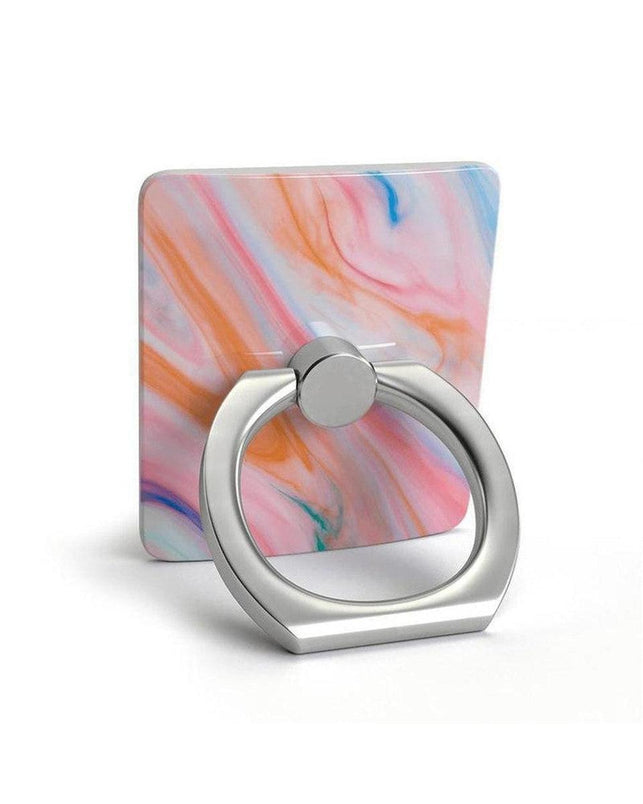 Phone Ring SHOPSTORM_HIDDEN_PRODUCT Casely Club Rainbow Marble Swirl Phone Ring 