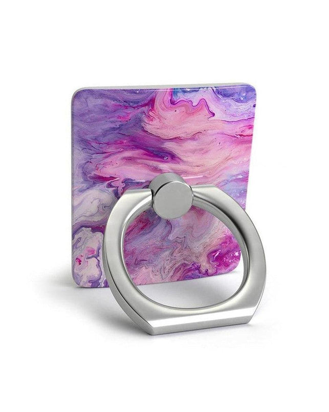 Phone Ring SHOPSTORM_HIDDEN_PRODUCT Casely Club Tie Dying Over You Purple Marble Phone Ring 