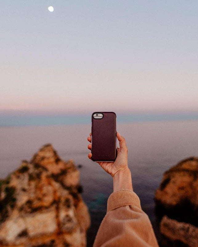 Plum Purple on Light Purple | Ultra-Protective Bold Case iPhone Case get.casely 