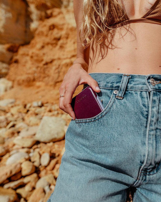 Plum Purple on Light Purple | Ultra-Protective Bold Case iPhone Case get.casely 