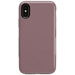 Purple Taupe on Nude | Ultra-Protective Bold Case iPhone Case get.casely Bold iPhone X / XS 