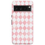 Queen of Diamonds | Pink Watercolor Case Phone Case Casetry Essential Google Pixel 8 Pro