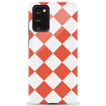 Red Checkerboard | High Contrast Design Case Phone Case Casetry Essential Galaxy Note 20