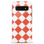 Red Checkerboard | High Contrast Design Case Phone Case Casetry Essential Galaxy S10 Plus
