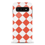 Red Checkerboard | High Contrast Design Case Phone Case Casetry Essential Galaxy S10