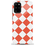 Red Checkerboard | High Contrast Design Case Phone Case Casetry Essential Galaxy S20 Plus