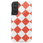 Red Checkerboard | High Contrast Design Case Phone Case Casetry Essential Galaxy S22 Plus