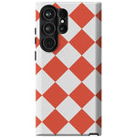 Red Checkerboard | High Contrast Design Case Phone Case Casetry Essential Galaxy S24 Ultra