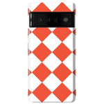 Red Checkerboard | High Contrast Design Case Phone Case Casetry Essential Google Pixel 6 Pro