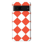Red Checkerboard | High Contrast Design Case Phone Case Casetry Essential Google Pixel 7
