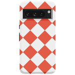 Red Checkerboard | High Contrast Design Case Phone Case Casetry Essential Google Pixel 8 Pro