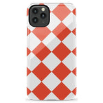 Red Checkerboard | High Contrast Design Case Phone Case Casetry Essential iPhone 11 Pro Max