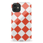 Red Checkerboard | High Contrast Design Case Phone Case Casetry Essential iPhone 11