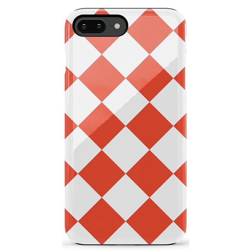 Red Checkerboard | High Contrast Design Case Phone Case Casetry Essential iPhone 6/7/8 Plus