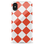 Red Checkerboard | High Contrast Design Case Phone Case Casetry Essential iPhone XS Max 