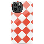 Red Checkerboard | High Contrast Design Case Phone Case Casetry Essential iPhone 12 Pro Max