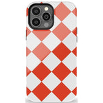 Red Checkerboard | High Contrast Design Case Phone Case Casetry Essential + MagSafe® iPhone 13 Pro Max